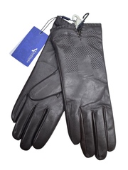 Перчатки. Женские. 3 размера. Материал верха: Кожаные люкс качества. Подклад: Трикотаж-шерсть. 5 шт в упаковке.