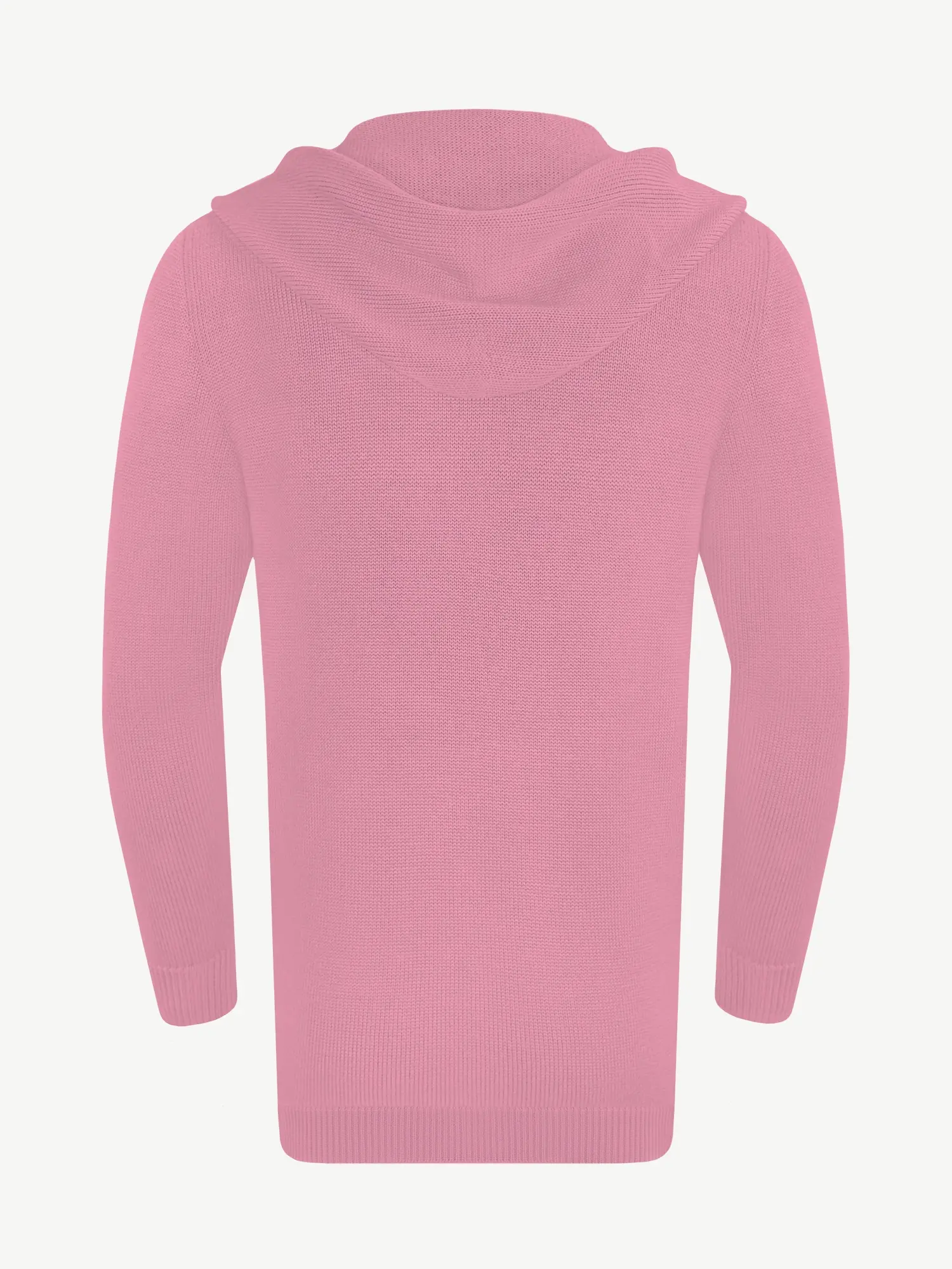 Кардиган с капюшоном из мягкой шерсти