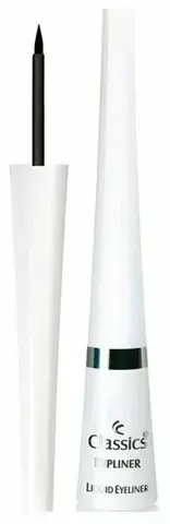 Golden Rose Подводка CLASSIC DIPLINER Liquid Eyeliner твёрдая кисть,чёрная