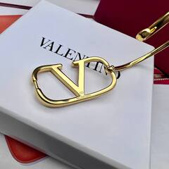 Браслет жесткий тонкий VALENTINO цвет серебро/золото