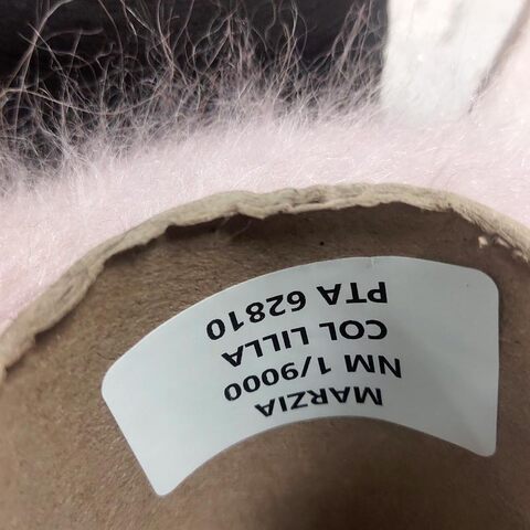 Кидмохер на полиамиде PURA LANA ITALIA / MARZIA 900 розово-сиреневый припыленный