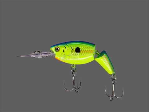 Воблер 2 сост. JOINTED SHAD RAP 70mm 13гр 2,1 - 4,5м #PRT (реплика)