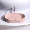 Ceramica Nova Element CN6048MP Умывальник чаша накладная овальная, 60.8x38.5, цвет: розовый матовый