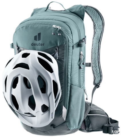 Картинка рюкзак велосипедный Deuter Compact 14+3 Graphite/Shale - 8