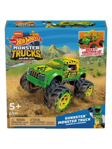 Конструктор Hot Wheels Монстр-трак Гангстер HDJ94