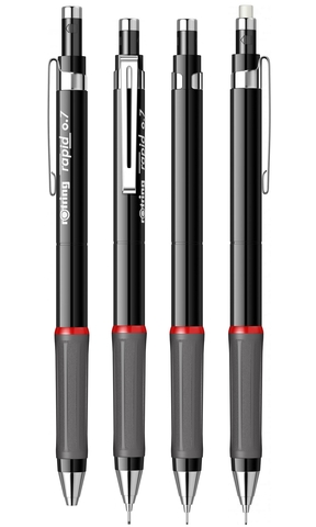 Карандаш механический Rotring Rapid Black CT, 0.7 mm (1904841)