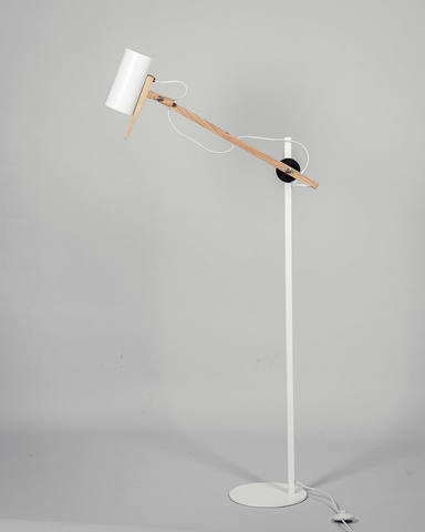Торшер Scantling White