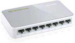 TP-Link TL-SF1008D Коммутатор 8-port 10/100M mini Desktop Switch, 8 10/100M, Plastic case
