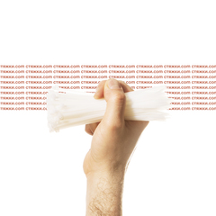 Стяжка - хомут кабельная нейлоновая КСС 4х150 белые — 100 шт/уп