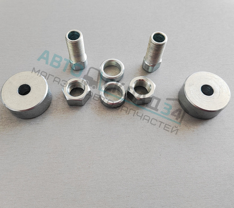 УДЛИНИТЕЛИ ПЕРЕДНИХ АМОРТИЗАТОРОВ SOLARIS, RIO К-Т 2ШТ (20 мм) СТАЛЬ