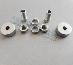 УДЛИНИТЕЛИ ПЕРЕДНИХ АМОРТИЗАТОРОВ SOLARIS, RIO К-Т 2ШТ (20 мм) СТАЛЬ