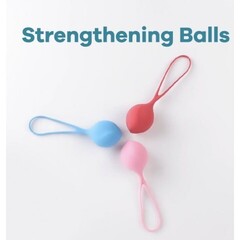 Вагинальные шарики Satisfyer Strengthening Balls (набор из 3 шт.)