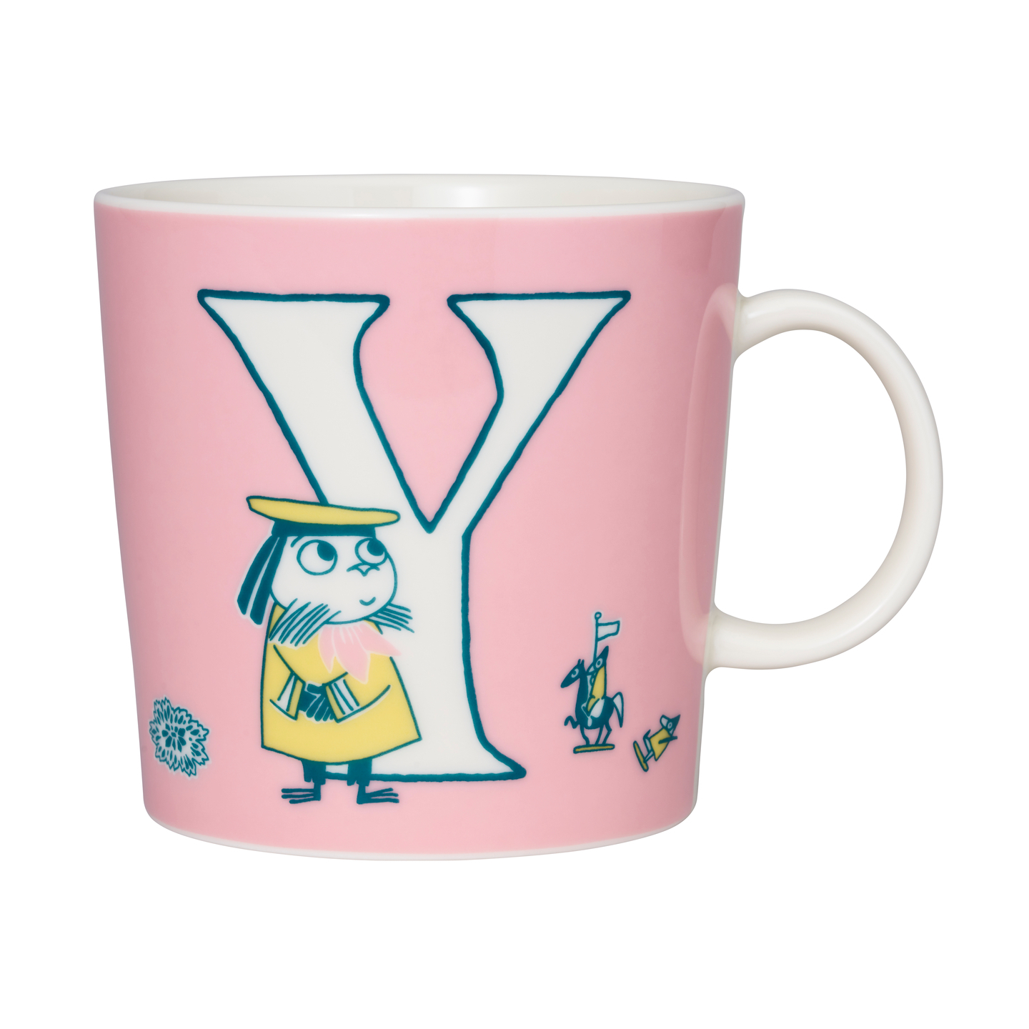 Кружка Moomin Алфавит, буква Y, 400 мл