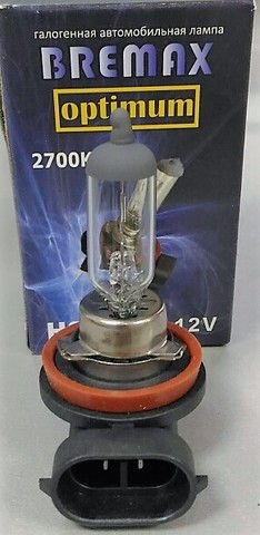 ЛАМПА ПТФ H8 35W CRUZE, RIO III ALL; SOLARIS (РЕСТАЙЛИНГ С ДХО) LUMEN, BREMAX, ДИАЛУЧ