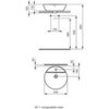 Раковина-чаша Ideal Standard Connect Sphere E804001