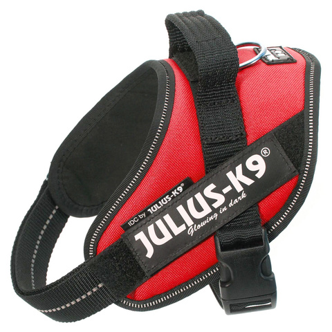 JULIUS-K9 шлейка для собак IDC-Powerharness Mini, красный (49-67 см)