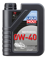 Масло для снегоходов 4Т Liqui Moly Snowmobil 0W-40 (1л) синтетика