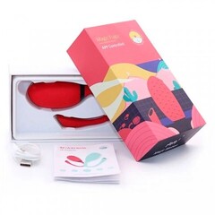 Виброяйцо Magic Motion Fugu, красный