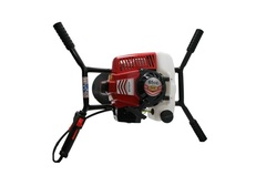 Мотобур DDE GD-65-300 (двухтактный 65 куб.см., 2,3кВт,  редукция 34:1, масса 10,8 кг, макс. диаметр