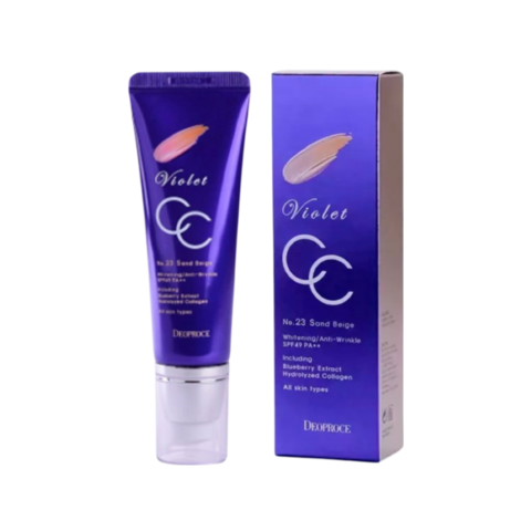 Deoproce Violet CC Cream Крем СC #23 тон