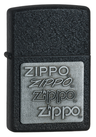 Зажигалка ZIPPO Black Crackle латунь/порошковое покрытие (363)