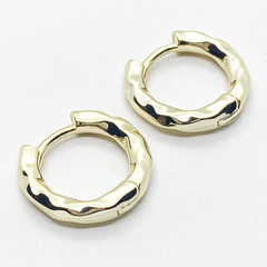 Ювелирные швензы Конго с позолотой, размер 17*3 мм, цена за пару