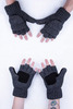 Картинка варежки Skully Wear MT-299 MT-299_dark grey - 10