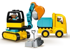 Конструктор LEGO Duplo 10931 Конструктор Грузовой и гусеничный экскаватор