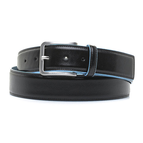 Ремень Piquadro Blue Square CU3254B2/N чёрный натур.кожа