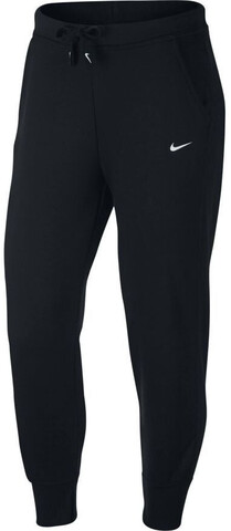 Женские теннисные брюки Nike Dry Get Fit Fleece TP Pant W - black/white