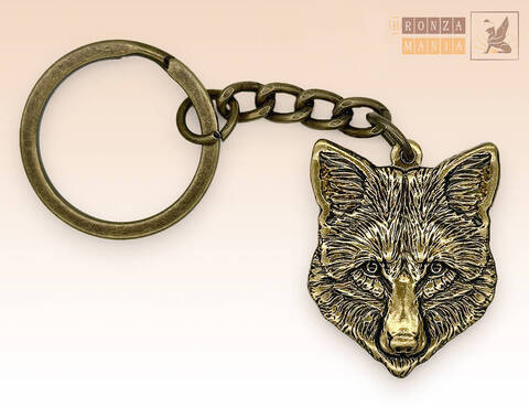 брелок Голова Лисы