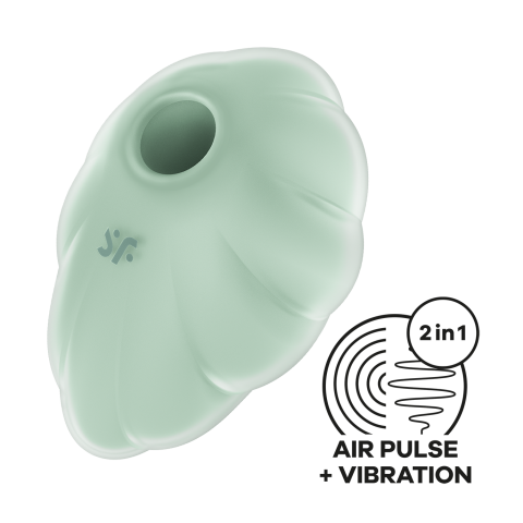 Стимулятор клитора с вибрацией и воздушной стимуляцией Satisfyer Cloud Dancer