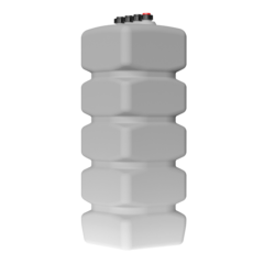 Емкость для топлива Акватек Quadro f - 1000 B 1000 л. вертикальный (75x75x215см;белый) - арт.556017.1