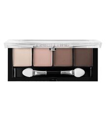 LuxVisage Тени Glam Look 4-х цветные матовые тон 1 молочный шоколад