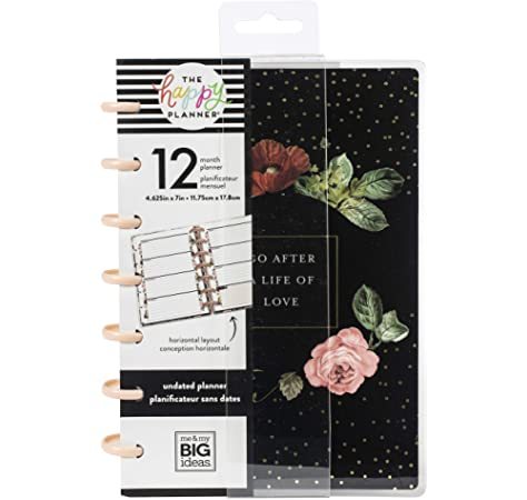 Ежедневник  Mini Happy Planner®  -13х18 см -(НЕ датирован)- Vintage Botanical