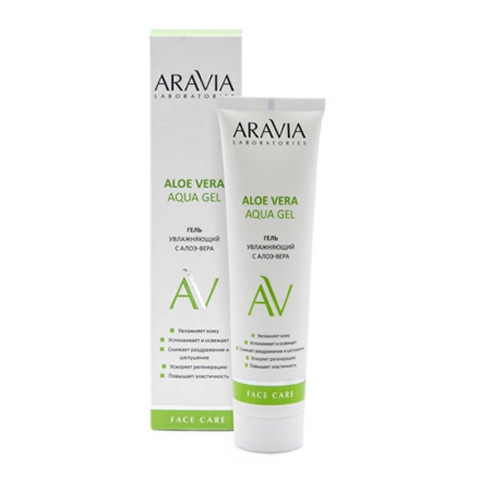 Увлажняющий гель с алоэ-вера ALOE VERA AQUA GEL, 100 мл ARAVIA Laboratories