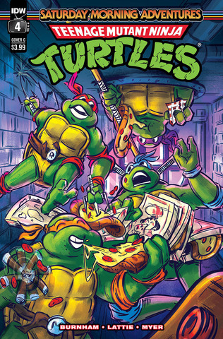 Teenage Mutant Ninja Turtles Saturday Morning Adventures #4 (Cover С)