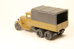 ZIS-6 with awning khaki-black LOMO-AVM 1:43