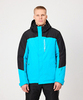 Премиальный теплый лыжный костюм Nordski Mount Black/Blue мужской