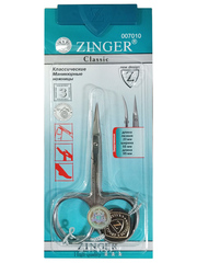 ZINGER Ножницы B-553-S-SH мужские c большими кольцами