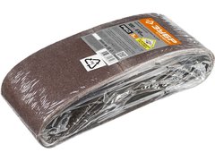 ЗУБР 100 х 610 мм, P60, лента шлифовальная СТАНДАРТ, для ЛШМ, 5 шт.