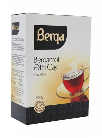 Çay \ Чай \ Tea Berqa Earl Grey qara çay 900 q