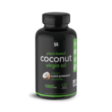 Кокосовое масло 1000 мг, Coconut Oil Virgin Organic 1000 mg, Sports Research, 120 капсул 1