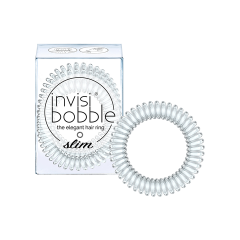 Резинка - браслет для волос Slim Crystal Clear | Invisibobble