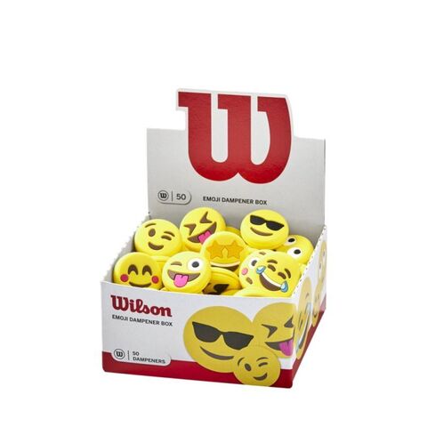 Виброгаситель теннисный Wilson Emoji Damper Box 50P