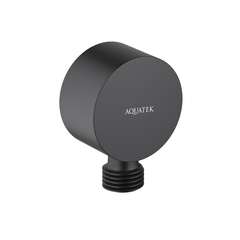 Aquatek AQ2457MB AQ2457MB шланговое подсоединение, матовый черный фото