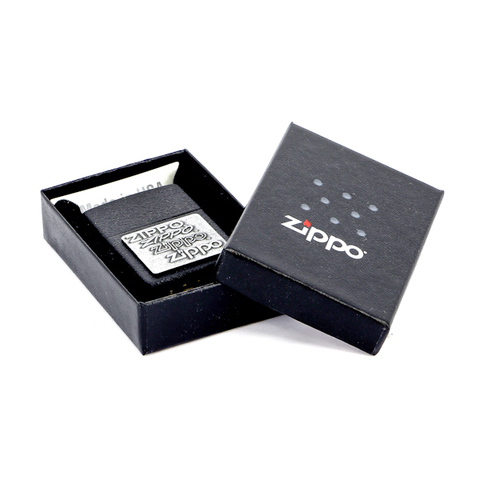 Зажигалка ZIPPO Black Crackle латунь/порошковое покрытие (363)