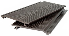 Фасадная панель ДПК 3D Венге Текстурированная 157*20*3000мм 0,471м2