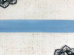 Косая бейка, ш. 2 см, голубой