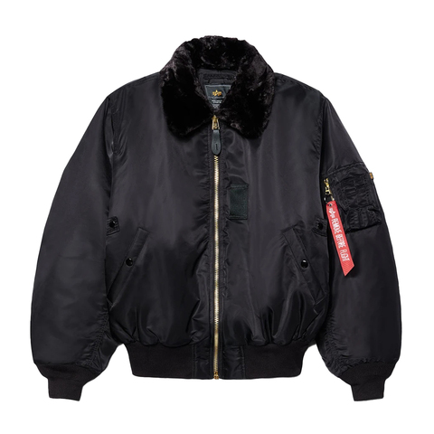 Куртка Alpha Industries B-15 Black (Черная)